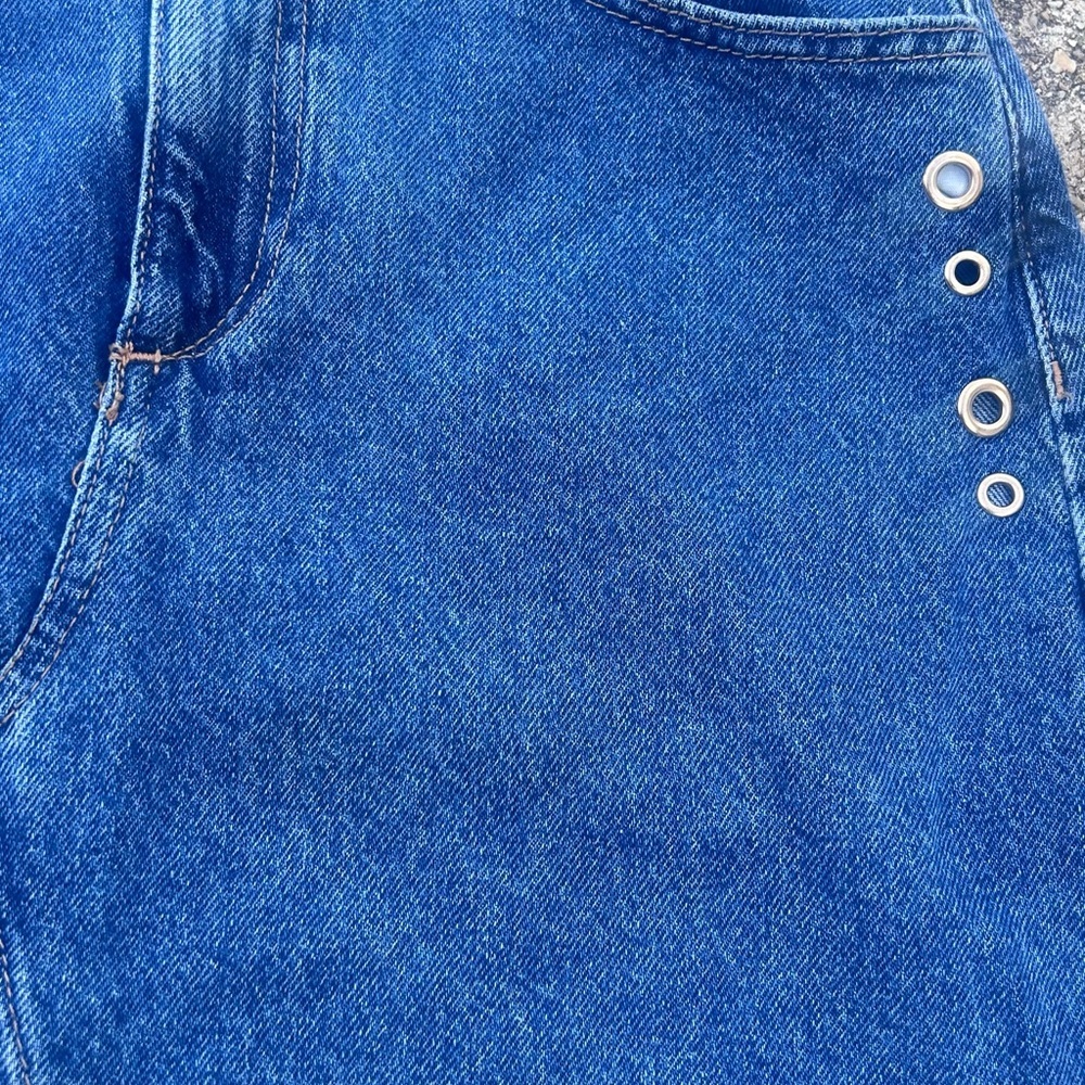 Zara Blue Denim Maxi Skirt - Picture 5 of 10